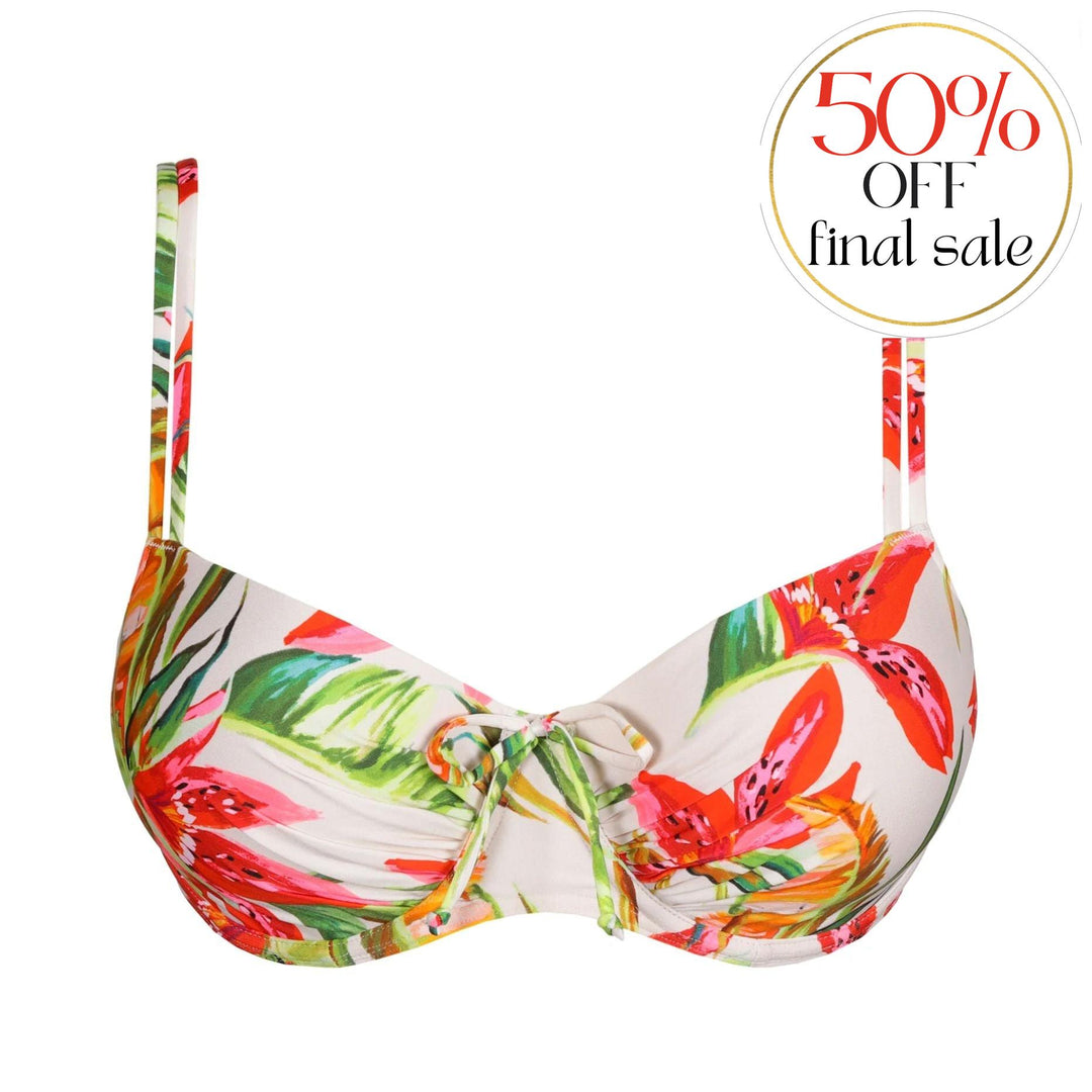 Prima Donna Tanzania Bikini Top 4012716-Swimwear-Prima Donna-Calm Tropics-32-D-Anna Bella Fine Lingerie, Reveal Your Most Gorgeous Self!