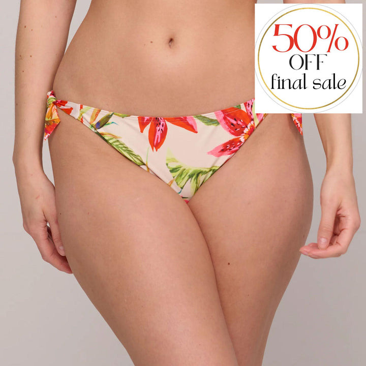 Prima Donna Tanzania Brazilian Brief 4012757-Swimwear-Prima Donna-Calm Tropics-Small-Anna Bella Fine Lingerie, Reveal Your Most Gorgeous Self!