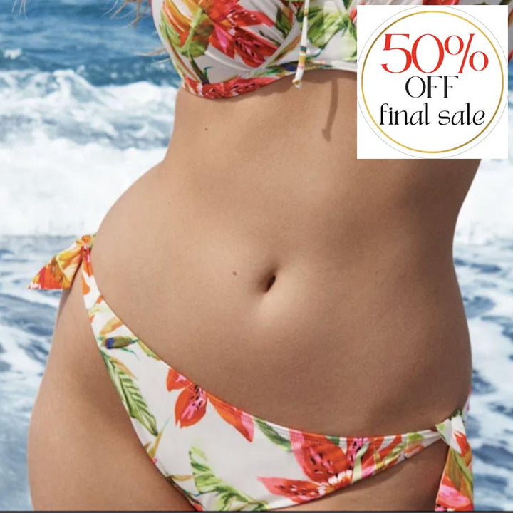 Prima Donna Tanzania Brazilian Brief 4012757-Swimwear-Prima Donna-Calm Tropics-Small-Anna Bella Fine Lingerie, Reveal Your Most Gorgeous Self!
