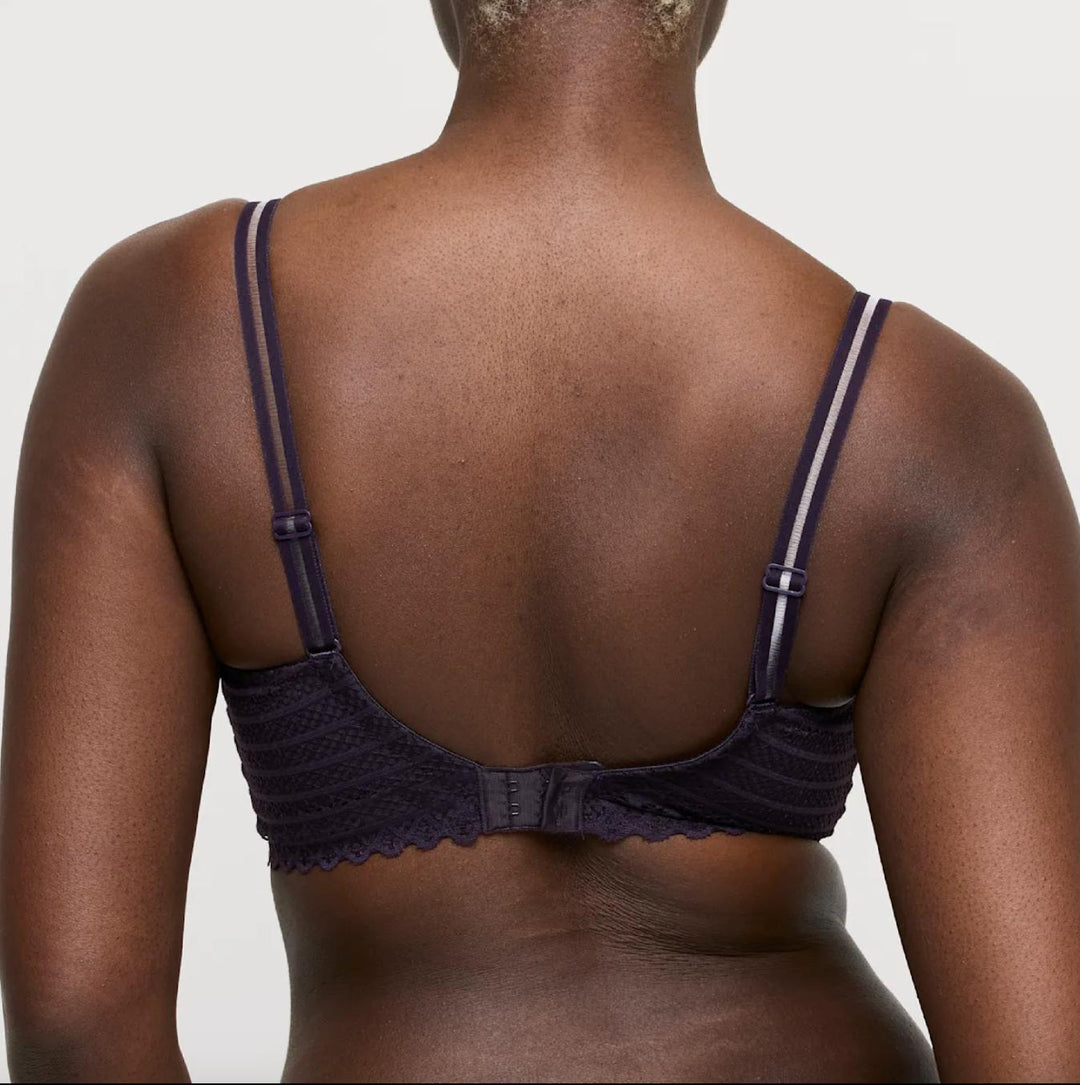 Prima Donna Twist East End Balcony Bra 02141932 in Amethyst-Bras-Prima Donna-Amethyst-30-E-Anna Bella Fine Lingerie, Reveal Your Most Gorgeous Self!