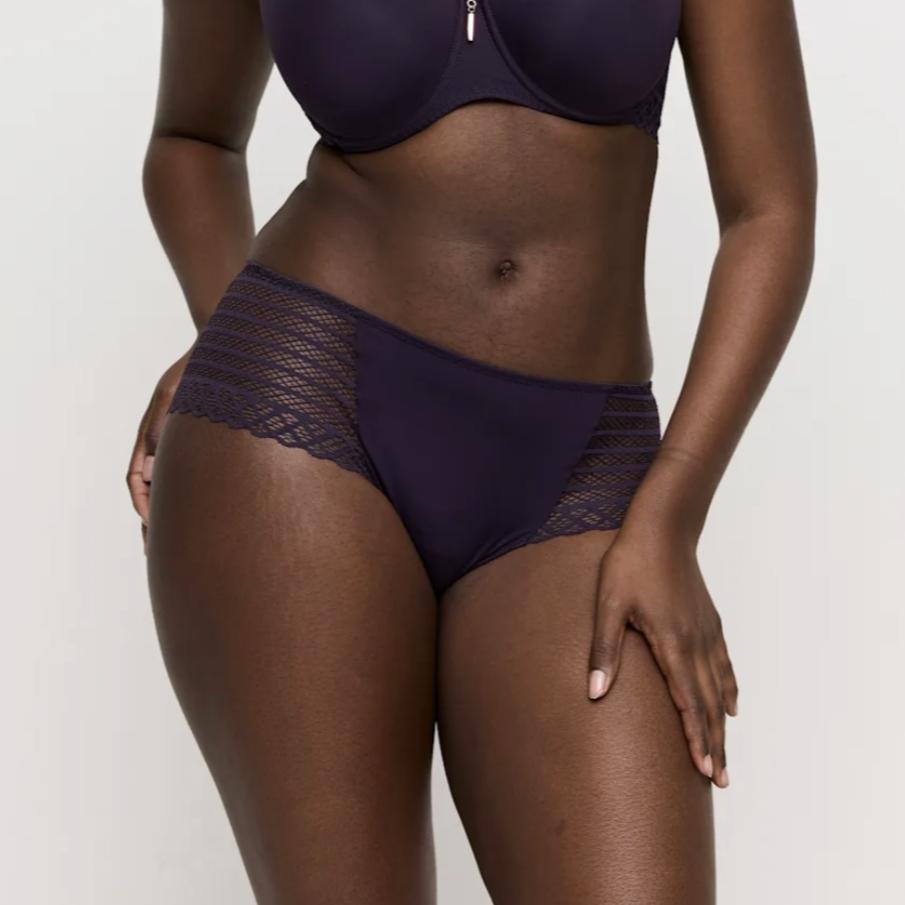 Prima Donna Twist East End Hotpants in Amethyst 0541932-Panties-Prima Donna-Amethyst-XSmall-Anna Bella Fine Lingerie, Reveal Your Most Gorgeous Self!