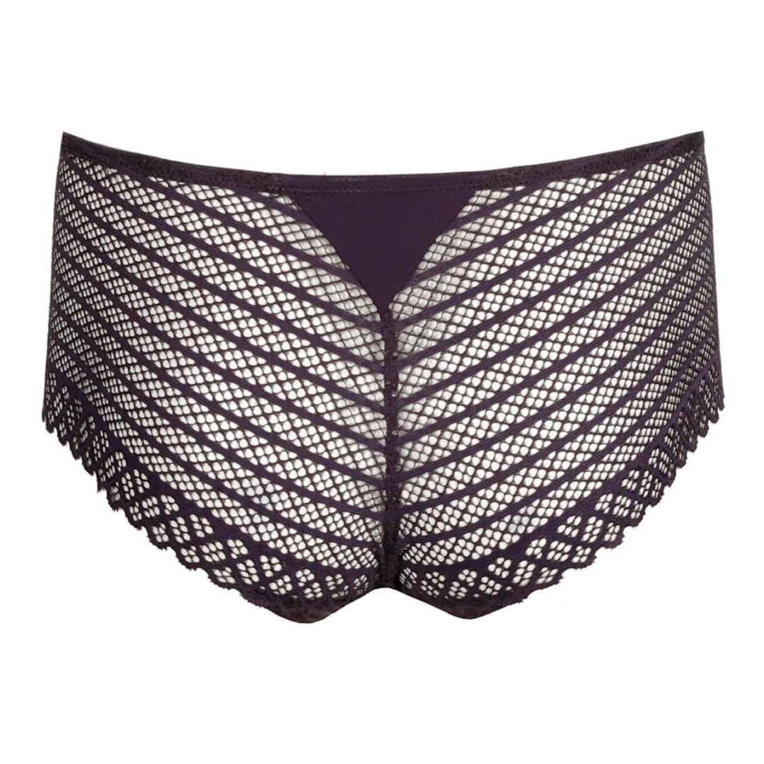 Prima Donna Twist East End Hotpants in Amethyst 0541932-Panties-Prima Donna-Amethyst-XSmall-Anna Bella Fine Lingerie, Reveal Your Most Gorgeous Self!