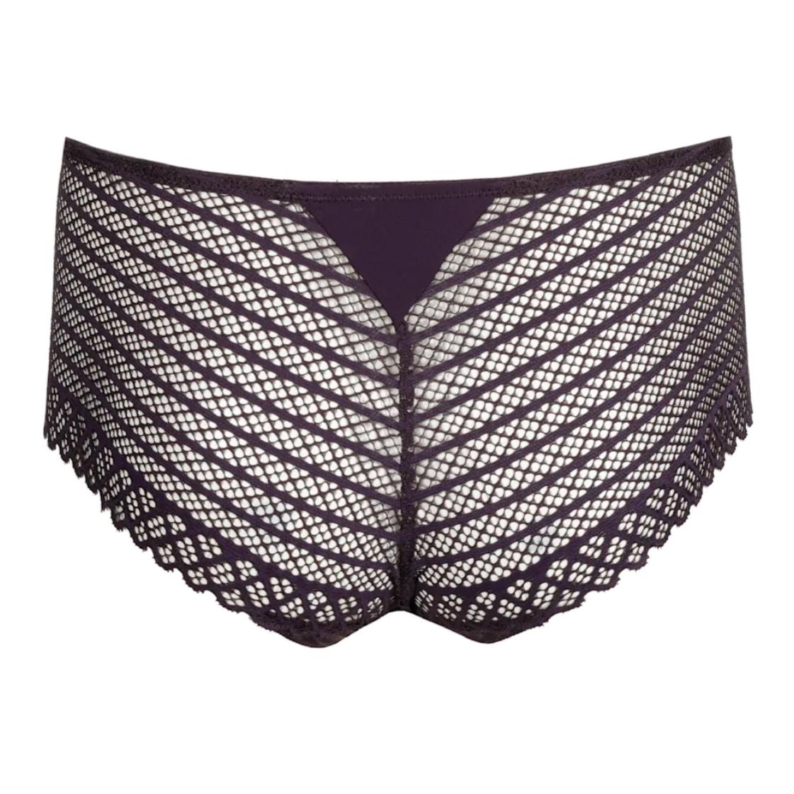 Prima Donna Twist East End Hotpants in Amethyst 0541932-Panties-Prima Donna-Amethyst-XSmall-Anna Bella Fine Lingerie, Reveal Your Most Gorgeous Self!