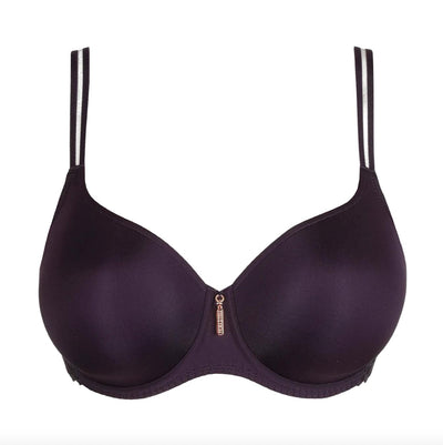 Prima Donna Twist East End Padded Heart Shape Bra in Amthyst 0241930-Bras-Prima Donna-Amethyst-32-E-Anna Bella Fine Lingerie, Reveal Your Most Gorgeous Self!