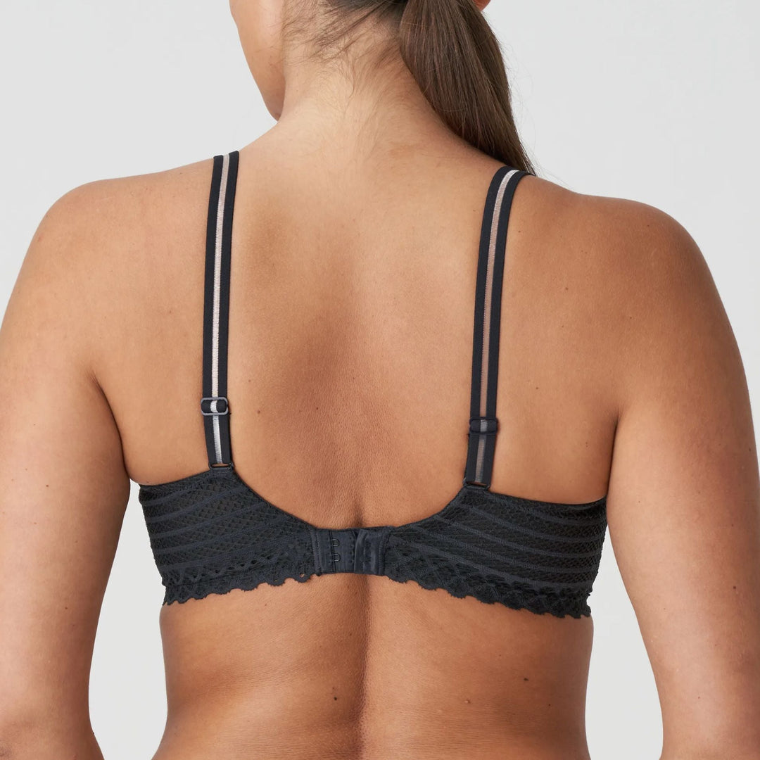Prima Donna Twist East End Padded Heart Shape Bra in Black 0241930-Bras-Prima Donna-Black-34-D-Anna Bella Fine Lingerie, Reveal Your Most Gorgeous Self!