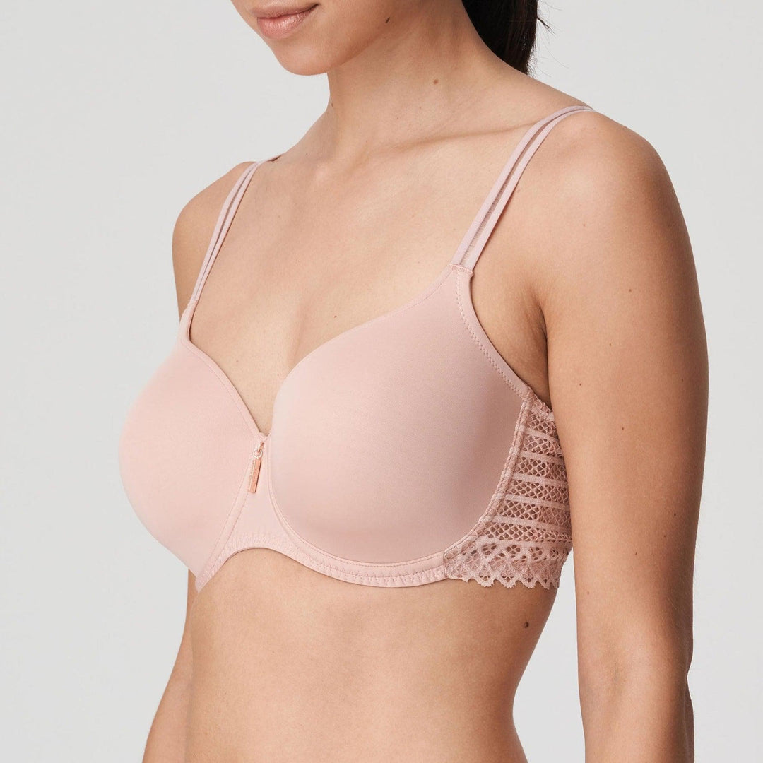 Prima Donna Twist East End Padded Heart Shape Bra in Powder Rose 0241930-Bras-Prima Donna-Powder Rose-32-D-Anna Bella Fine Lingerie, Reveal Your Most Gorgeous Self!