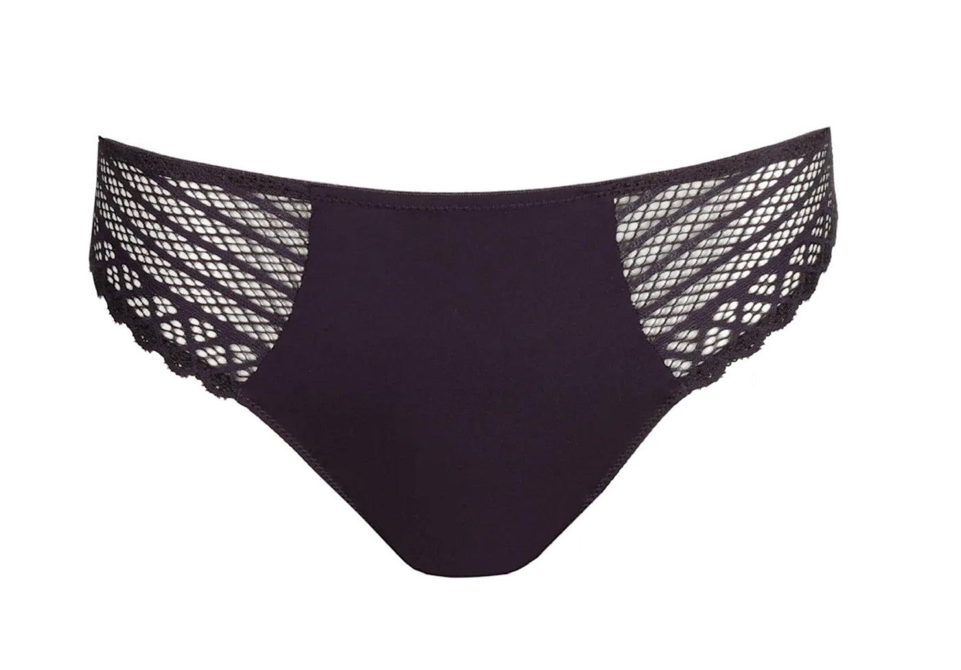 Prima Donna Twist East End Rio Brief in Amethyst 0541930-Panties-Prima Donna-Amethyst-Small-Anna Bella Fine Lingerie, Reveal Your Most Gorgeous Self!