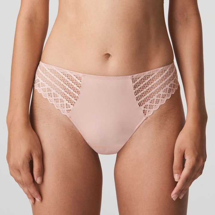 Prima Donna Twist East End Rio Brief in Powder Rose 0541930-Panties-Prima Donna-Powder Rose-Medium-Anna Bella Fine Lingerie, Reveal Your Most Gorgeous Self!