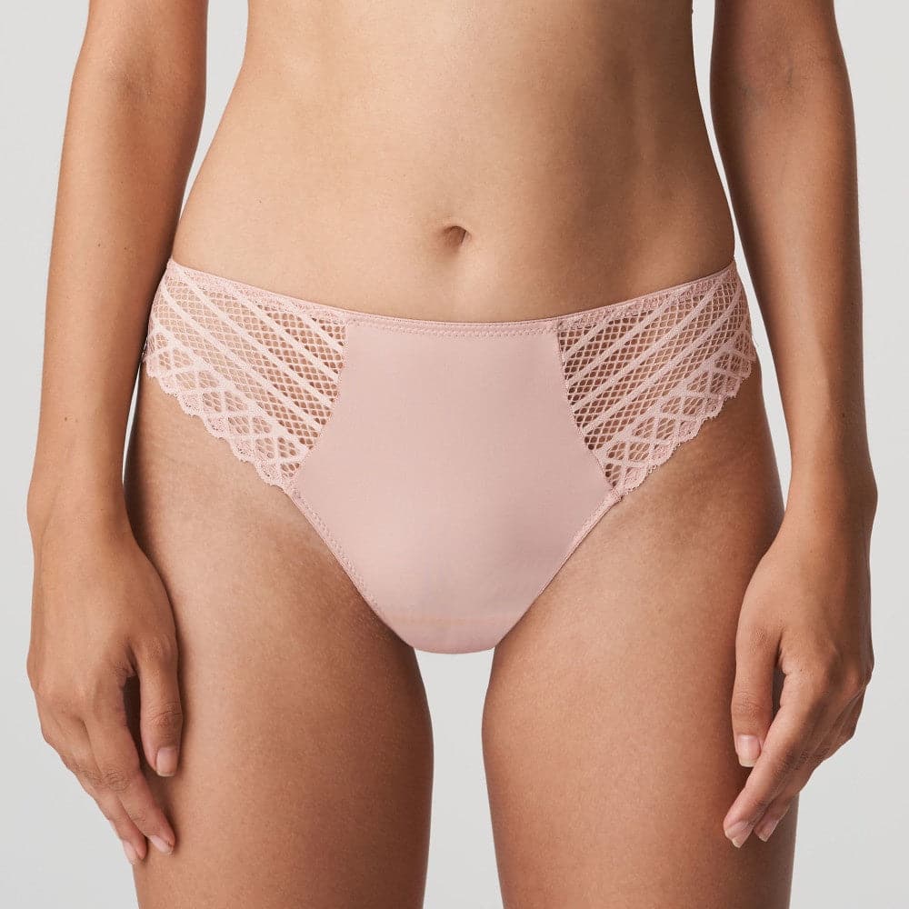 Prima Donna Twist East End Rio Brief in Powder Rose 0541930-Anna Bella Fine Lingerie-Powder Rose-Medium-