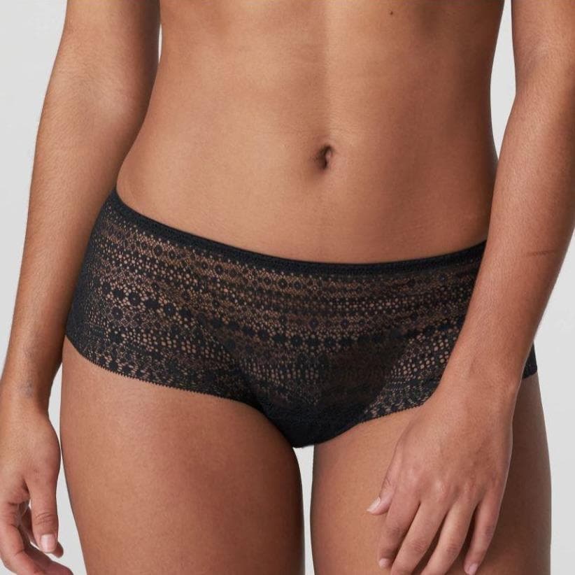Prima Donna Twist Epirus Hotpant in Black 0541972-Panties-Prima Donna-Black-XSmall-Anna Bella Fine Lingerie, Reveal Your Most Gorgeous Self!