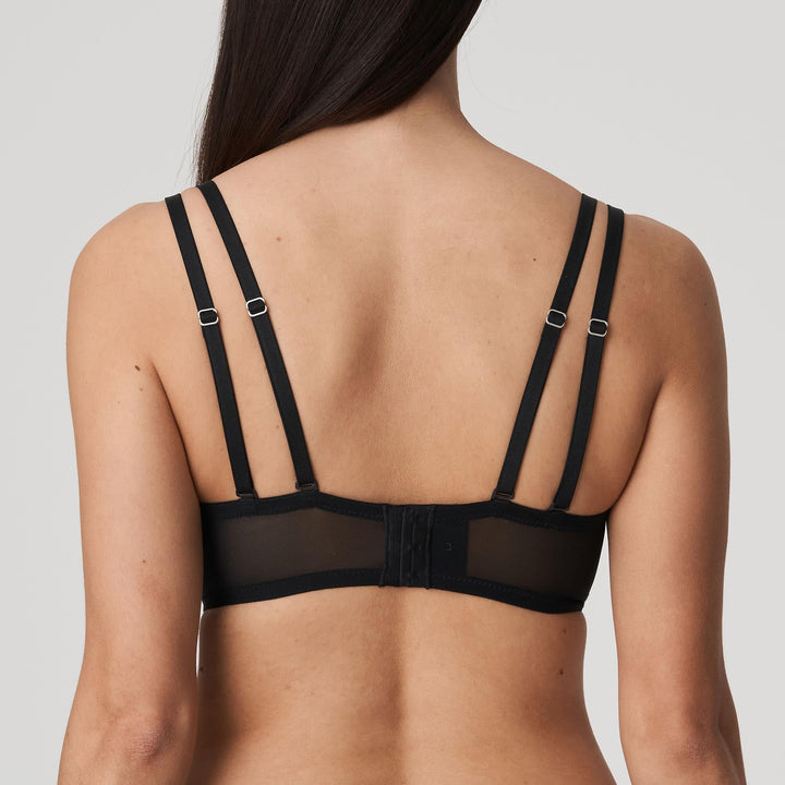 Prima Donna Twist First Night Balcony Bra 0241882-Bras-Prima Donna-Black-34-C-Anna Bella Fine Lingerie, Reveal Your Most Gorgeous Self!