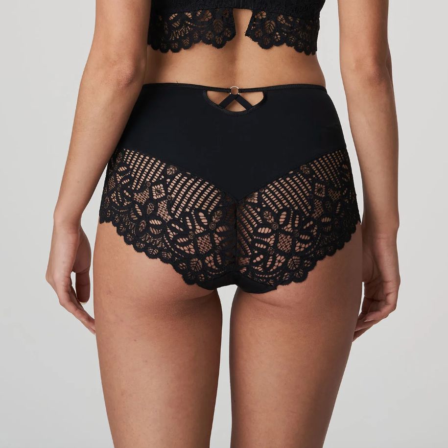 Prima Donna Twist First Night Full Brief 0541881-Panties-Prima Donna-Black-Large-Anna Bella Fine Lingerie, Reveal Your Most Gorgeous Self!
