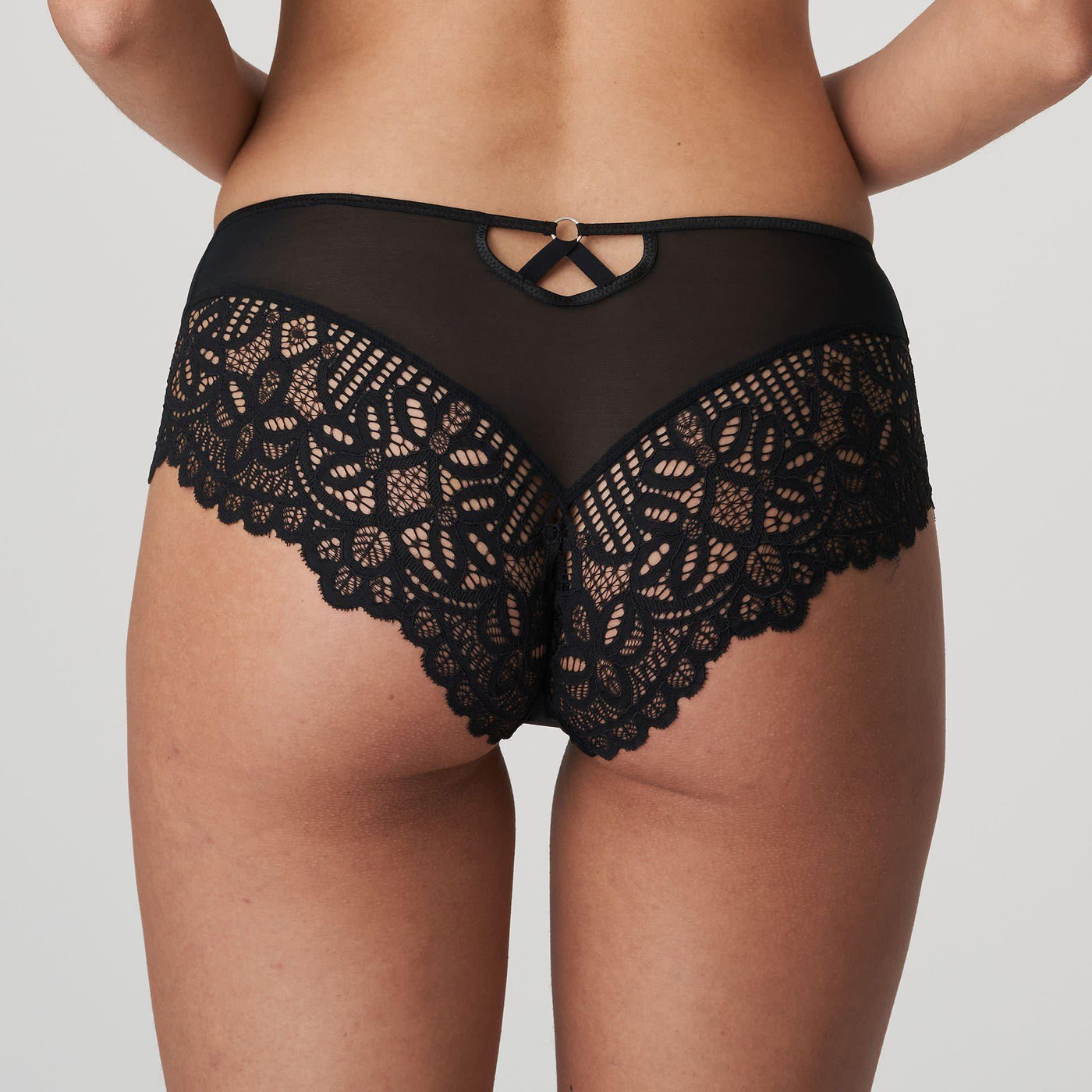 Prima Donna Twist First Night Hot Pant 0541882-Anna Bella Fine Lingerie-Black-XSmall-