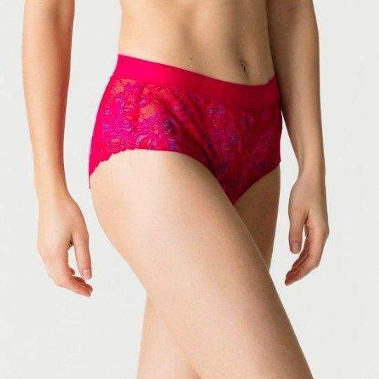 Prima Donna Twist French Kiss Hotpants 0541672-Panties-Prima Donna-Persian Red-XSmall-Anna Bella Fine Lingerie, Reveal Your Most Gorgeous Self!