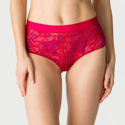 Prima Donna Twist French Kiss Hotpants 0541672-Panties-Prima Donna-Persian Red-XSmall-Anna Bella Fine Lingerie, Reveal Your Most Gorgeous Self!