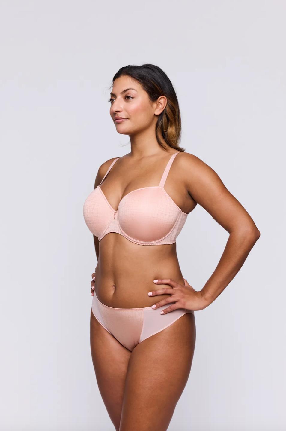 Prima Donna Twist Vennera Padded Balcony Bra 0242442 in Dusty Pink-Bras-Prima Donna-Dusty Pink-30-E-Anna Bella Fine Lingerie, Reveal Your Most Gorgeous Self!
