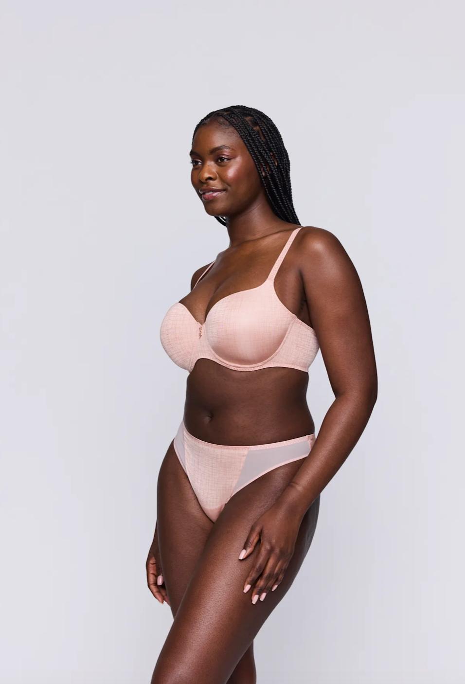 Prima Donna Twist Vennera Padded Heartshape Bra 0242440 in Dusty Pink-Bras-Prima Donna-Dusty Pink-38-C-Anna Bella Fine Lingerie, Reveal Your Most Gorgeous Self!