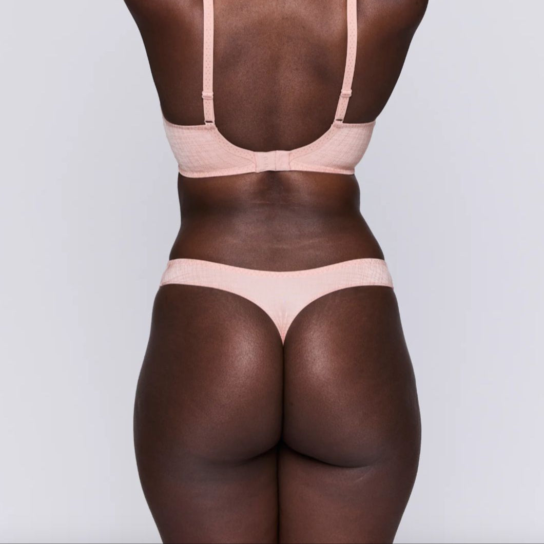 Prima Donna Twist Vennera Thong 0642440 in Dusty Pink-Panties-Prima Donna-Dusty Pink-XSmall-Anna Bella Fine Lingerie, Reveal Your Most Gorgeous Self!