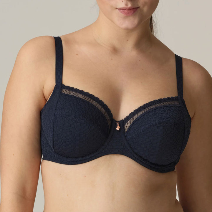 Prima Donna Twist Yelapa Full Cup Bra 0142390 in Majestic Blue-Bras-Prima Donna-Majestic Blue-36-D-Anna Bella Fine Lingerie, Reveal Your Most Gorgeous Self!