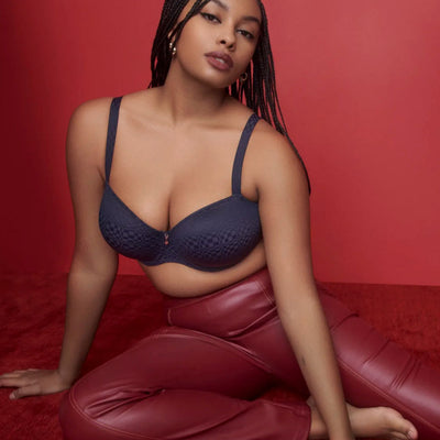 Prima Donna Twist Yelapa Padded Balcony Bra 0242392 in Majestic Blue-Bras-Prima Donna-Majestic Blue-34-C-Anna Bella Fine Lingerie, Reveal Your Most Gorgeous Self!