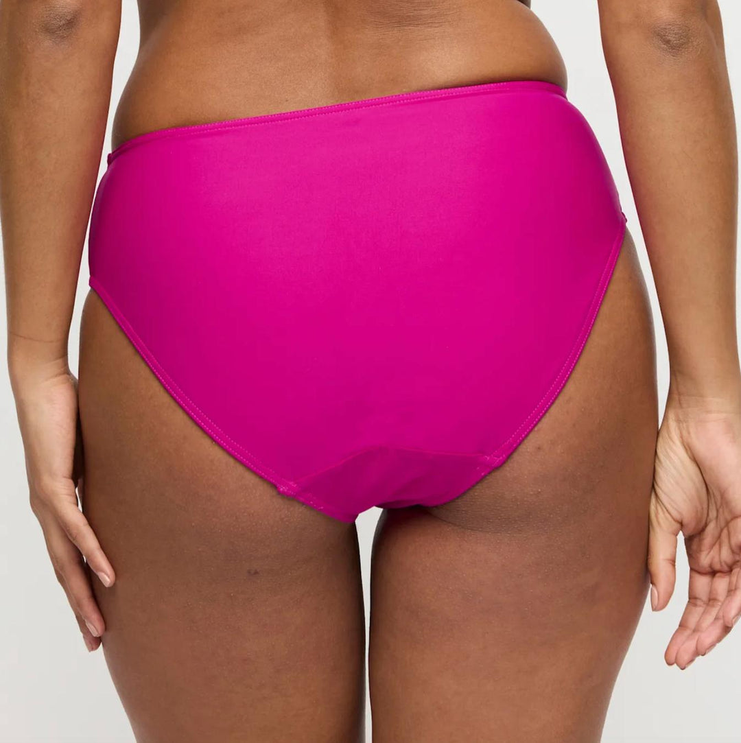 Prima Donna Uvita Full Brief 4013551 in Deep Magenta-Swimwear-Prima Donna-Deep Magenta-Small-Anna Bella Fine Lingerie, Reveal Your Most Gorgeous Self!
