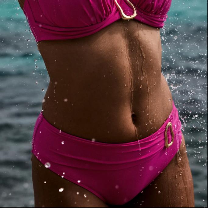 Prima Donna Uvita Full Brief 4013551 in Deep Magenta-Swimwear-Prima Donna-Deep Magenta-Small-Anna Bella Fine Lingerie, Reveal Your Most Gorgeous Self!