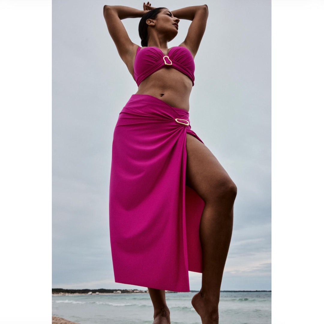 Prima Donna Uvita Swimwear Accessory 4013583 in Deep Magenta-Swimwear-Prima Donna-Deep Magenta-Small-Anna Bella Fine Lingerie, Reveal Your Most Gorgeous Self!