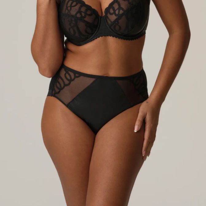Prima Donna Vallarta Full Briefs 0563501 in Black-Panties-Prima Donna-Black-Medium-Anna Bella Fine Lingerie, Reveal Your Most Gorgeous Self!
