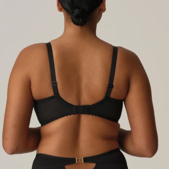 Prima Donna Vallarta Full Cup Bra 0163500 in Black-Bras-Prima Donna-Black-40-D-Anna Bella Fine Lingerie, Reveal Your Most Gorgeous Self!