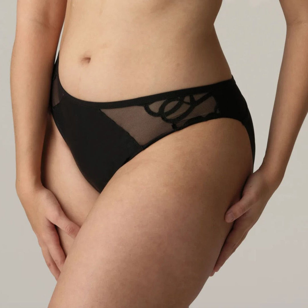 Prima Donna Vallarta Rio Brief 0563500 in Black-Panties-Prima Donna-Black-Small-Anna Bella Fine Lingerie, Reveal Your Most Gorgeous Self!