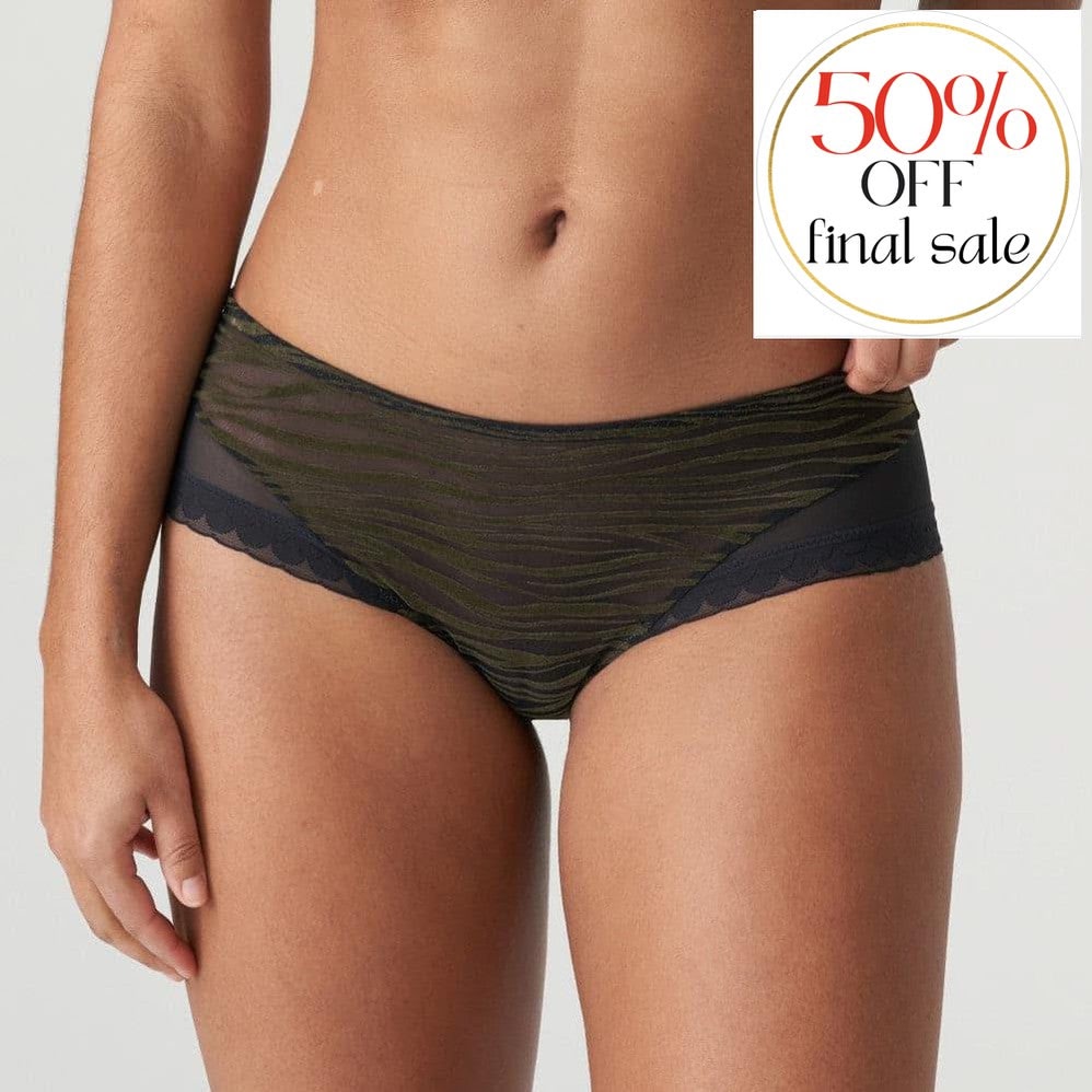 Prima Donna Verlet Hotpants 0542182-Panties-Prima Donna-Dark Woods-XSmall-Anna Bella Fine Lingerie, Reveal Your Most Gorgeous Self!