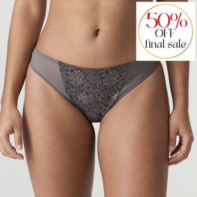 Prima Donna Villemin 0642130-Panties-Prima Donna-Kitten Grey-XSmall-Anna Bella Fine Lingerie, Reveal Your Most Gorgeous Self!