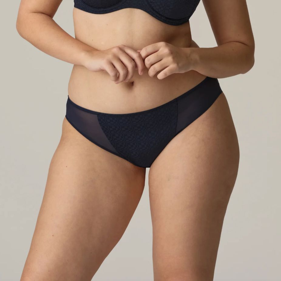 Prima Donna Yelapa Rio Briefs 0542390-Panties-Prima Donna-Majestic Blue-XSmall-Anna Bella Fine Lingerie, Reveal Your Most Gorgeous Self!