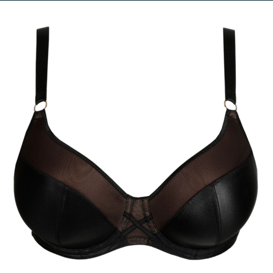 Prima Donna Zipolite Heartshape Bra 0242420 in Black-Bras-Prima Donna-Black-32-D-Anna Bella Fine Lingerie, Reveal Your Most Gorgeous Self!