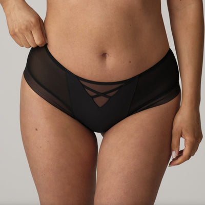 Prima Donna Zipolite Hotpants 0542422-Panties-Prima Donna-Black-Large-Anna Bella Fine Lingerie, Reveal Your Most Gorgeous Self!
