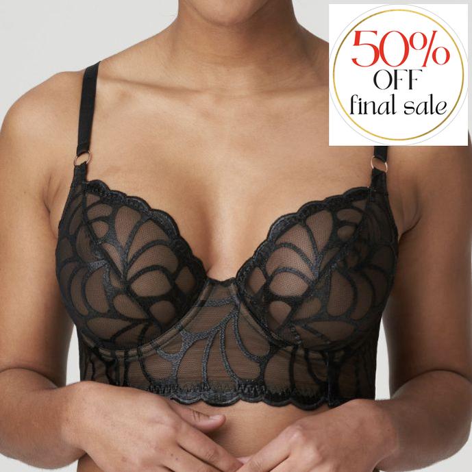 PrimaDonna Twist Aprodisia Plunge Bra in Black 0142166ZWA-Bras-Prima Donna-Black-34-C-Anna Bella Fine Lingerie, Reveal Your Most Gorgeous Self!
