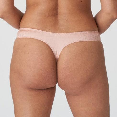 PrimaDonna Twist Torrance Thong 0642210-Panties-Prima Donna-Dusty Pink-XSmall-Anna Bella Fine Lingerie, Reveal Your Most Gorgeous Self!