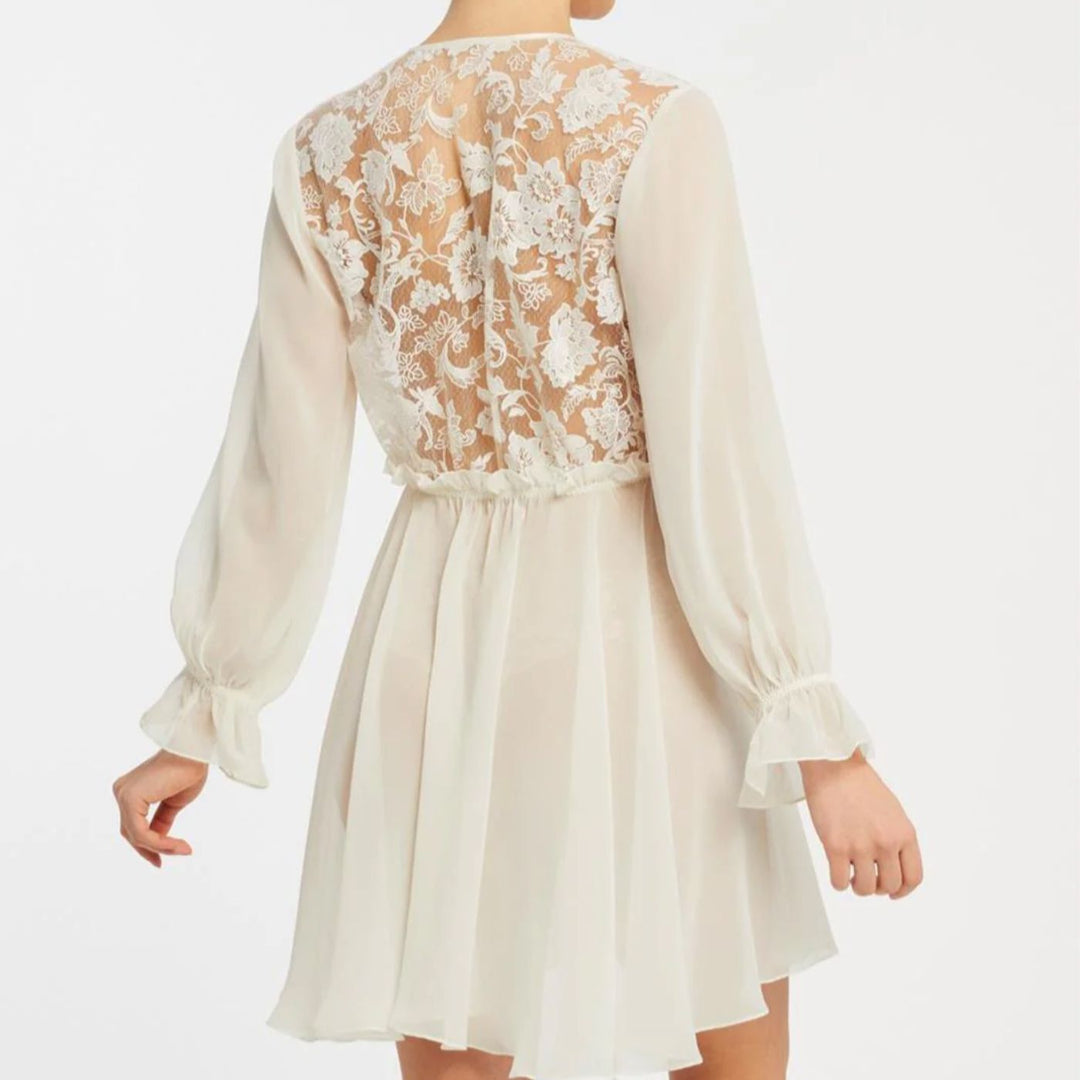 Rya Collection Amalfi Coverup 869 in Ivory-Robes-Rya Collection-Ivory-XSmall/Small-Anna Bella Fine Lingerie, Reveal Your Most Gorgeous Self!