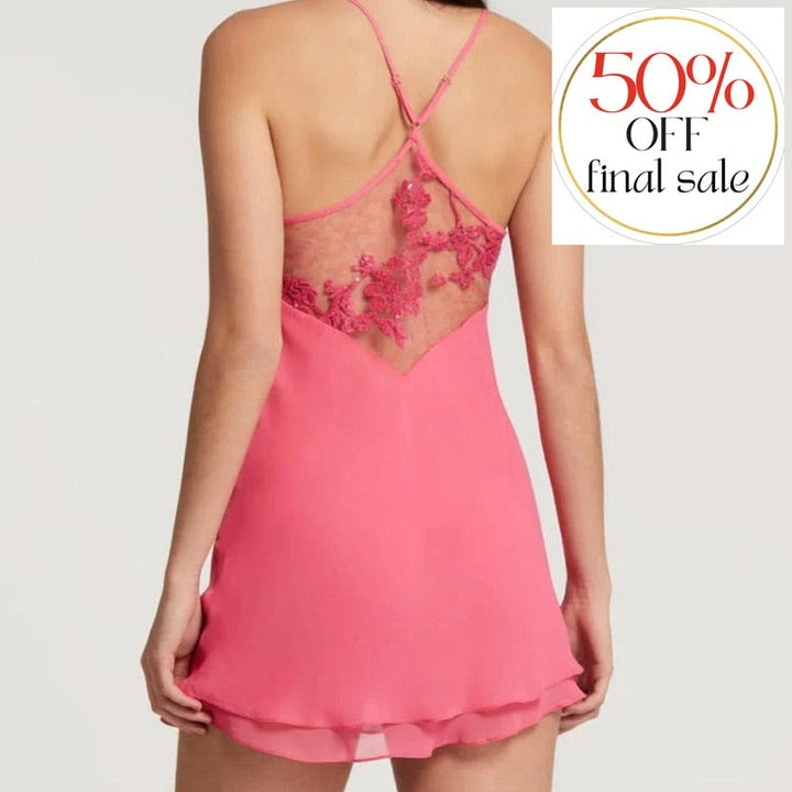 Rya Collection Charming Chemise in Azalea 261-Anna Bella Fine Lingerie-Azalea-XSmall-