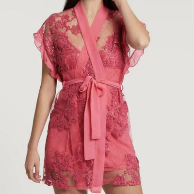 Rya Collection Charming Cover Up in Azalea 262 $140.00-Anna Bella Fine Lingerie-Azalea-XSmall/Small-