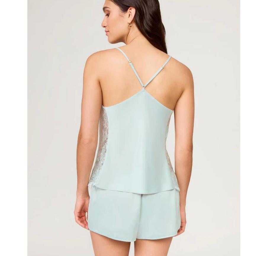 Rya Collection Darling Cami Tap Set 379 in Lagoon-Sleepwear-Rya Collection-Lagoon-XSmall-Anna Bella Fine Lingerie, Reveal Your Most Gorgeous Self!