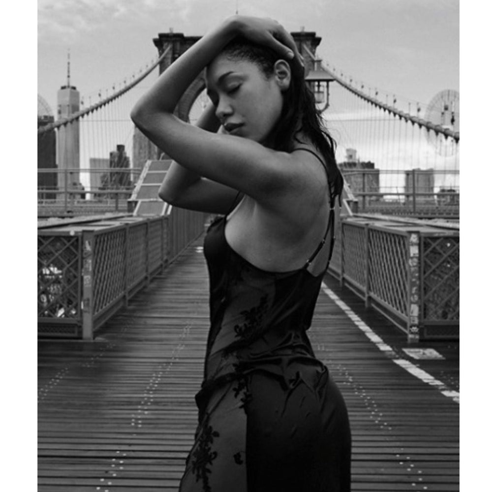 Rya Collection Darling Long Gown 219 in Black-Loungewear-Rya Collection-Black-XSmall-Anna Bella Fine Lingerie, Reveal Your Most Gorgeous Self!