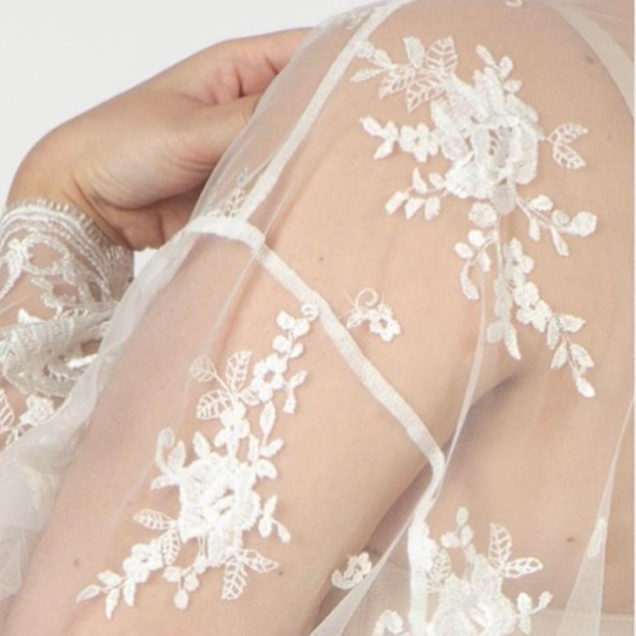 Rya Collection Darling Short Cover Up in Ivory 197-Robes-Rya Collection-Ivory-XSmall/Small-Anna Bella Fine Lingerie, Reveal Your Most Gorgeous Self!