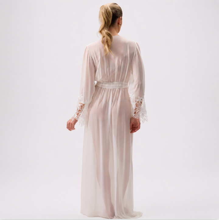 Rya Collection Delight Robe in Ivory 979-Robes-Rya Collection-Ivory-XSmall/Small-Anna Bella Fine Lingerie, Reveal Your Most Gorgeous Self!