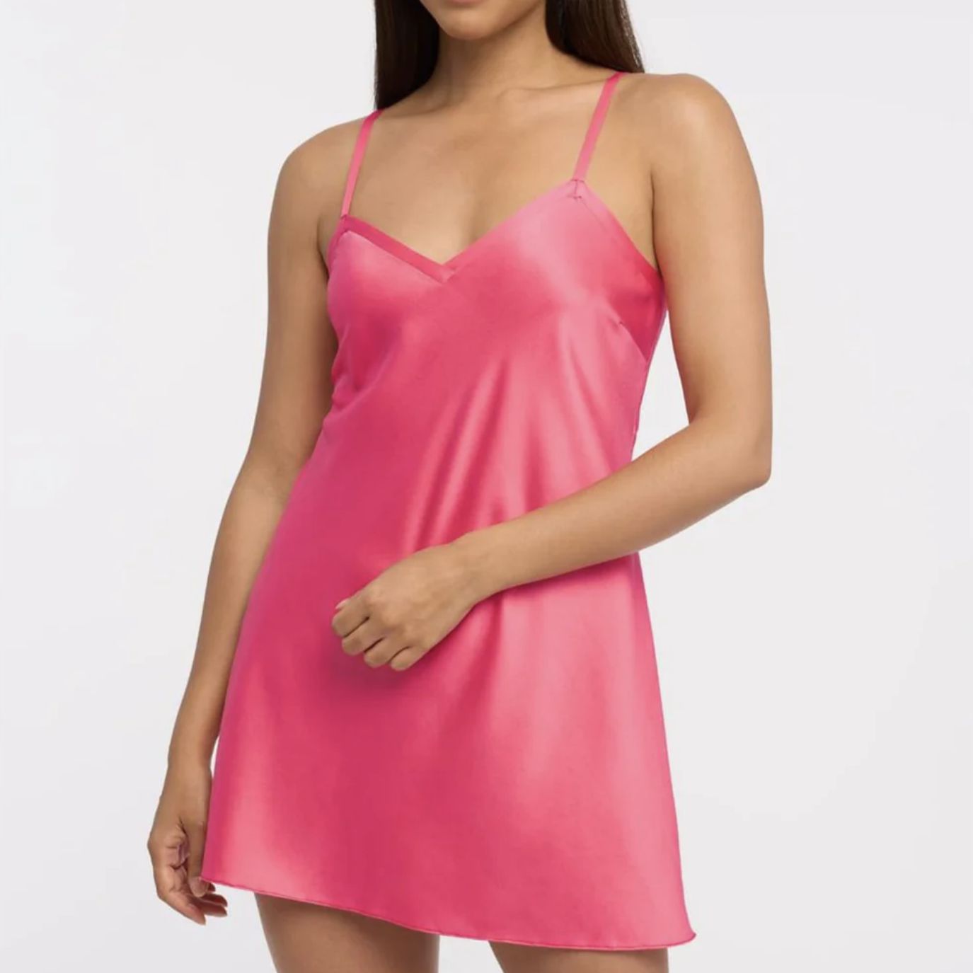Rya Collection Fresh Chemise in Azalea 195-Loungewear-Rya Collection-Azalea-XSmall-Anna Bella Fine Lingerie, Reveal Your Most Gorgeous Self!
