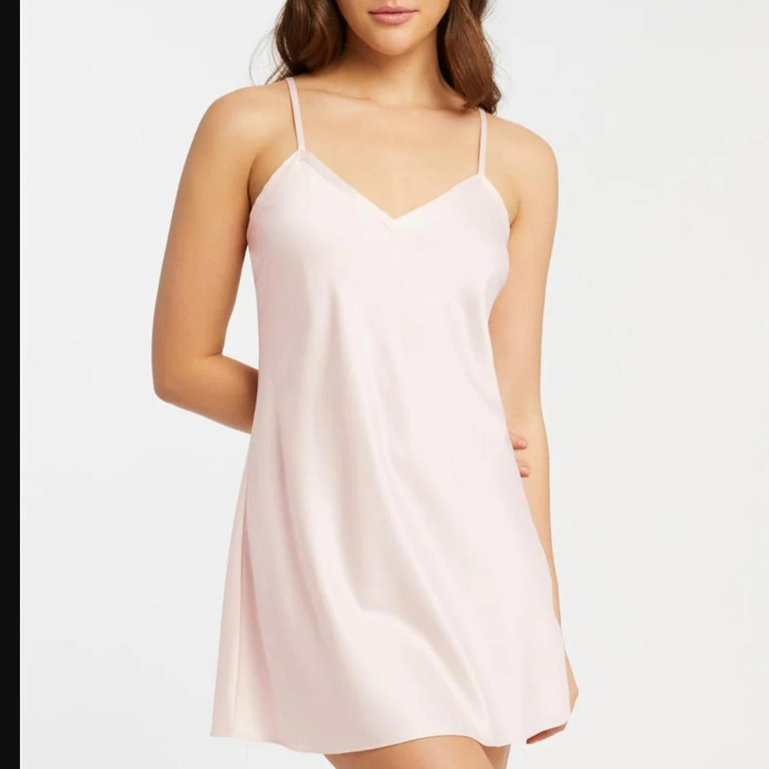 Rya Collection Fresh Chemise in Blush 195-Loungewear-Rya Collection-Blush-Medium-Anna Bella Fine Lingerie, Reveal Your Most Gorgeous Self!
