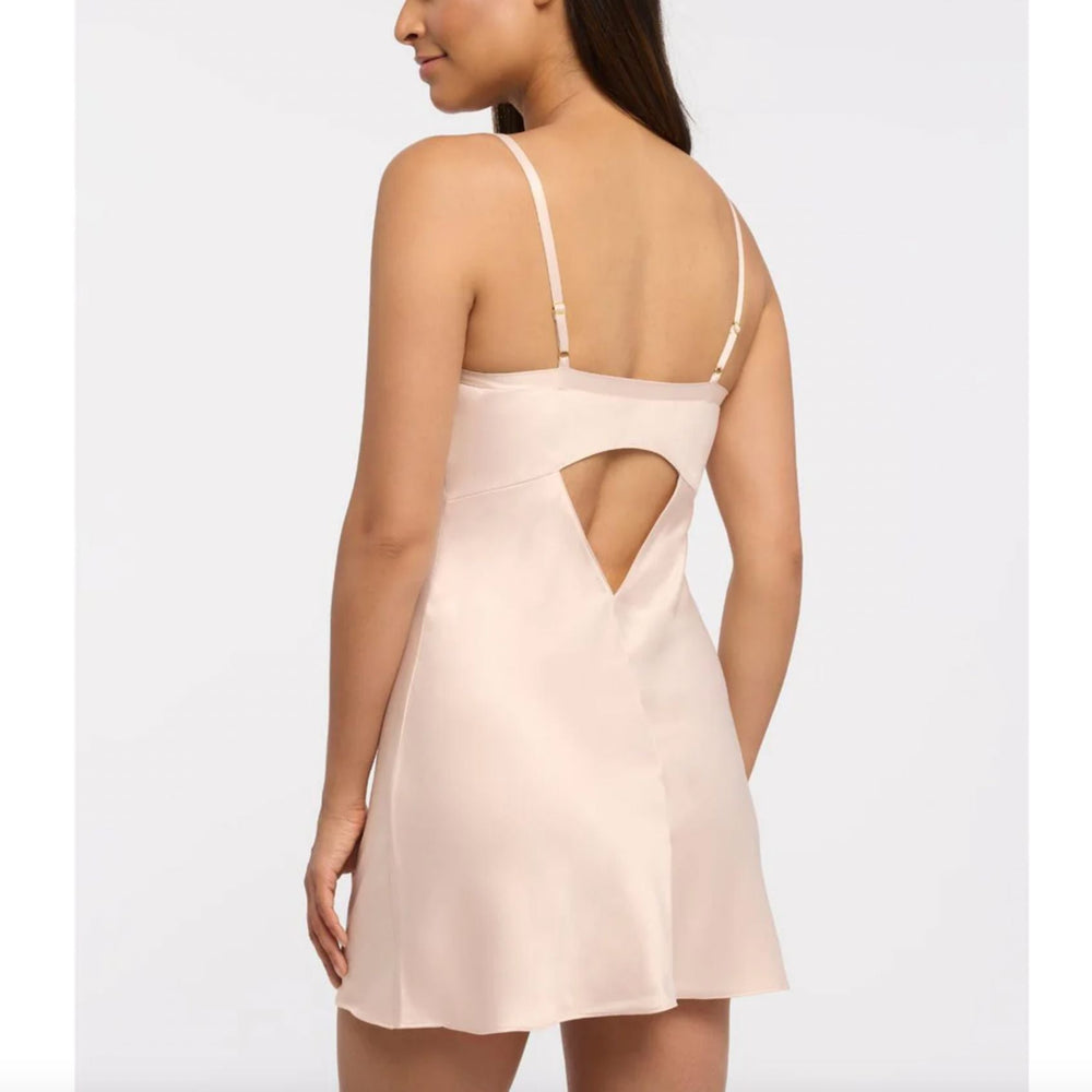 Rya Collection Fresh Chemise in Champagne 195-Loungewear-Rya Collection-Champagne-Small-Anna Bella Fine Lingerie, Reveal Your Most Gorgeous Self!