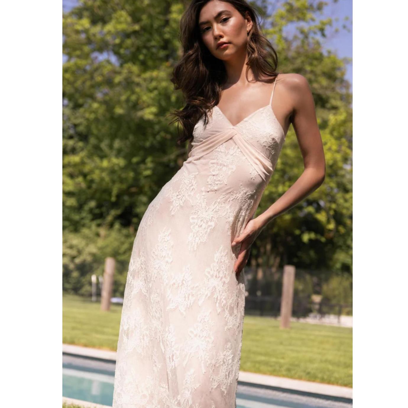 Rya Collection Giselle Gown in Blush 912-Anna Bella Fine Lingerie-Blush-Small-
