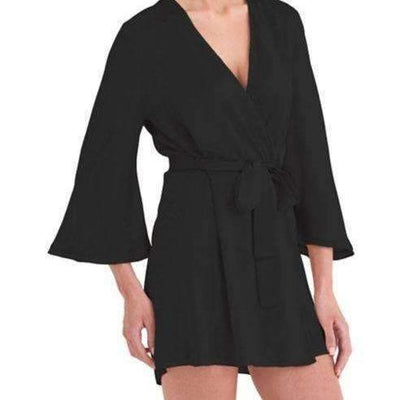 Rya Collection Heavenly Cover-Up 250-Anna Bella Fine Lingerie-Black-XSmall/Small-