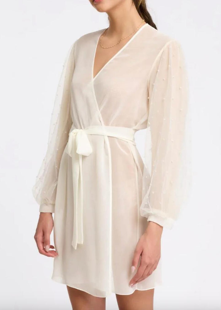 Rya Collection Pearl Cover Up 970 in Ivory-Robes-Rya Collection-Ivory-XSmall/Small-Anna Bella Fine Lingerie, Reveal Your Most Gorgeous Self!